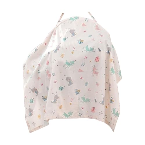 Toallitas de lactancia para lactancia, cubierta de algodón transpirable con protección de lactancia amigable con la piel, capa ligera para llevar de compras y pasear