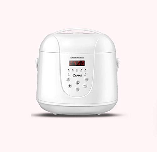 Cocina eléctrica Olla arrocera (2 litros / 400 W / 220 V) Función de aislamiento del hogar Olla interior de calidad Cuchara Vaporizador y taza medidora Mini dormitorio Los pequeños electrodomésti