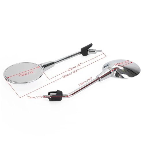 Espejo retrovisor para Primavera 50 125 150 de 2014 a 2022 accesorios de moto 3