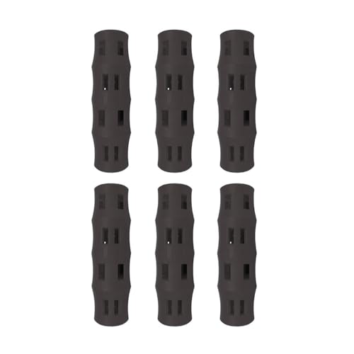 Snappy Grip Ergonomic Replacement Bucket Handles - Gray (6)