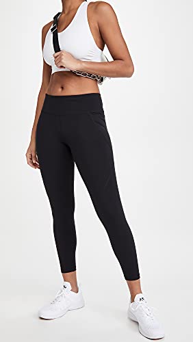 Sweaty Betty Womens Bum Sculpting Power 7/8 Workout Leggings with Side and Back Pocket Size S Black