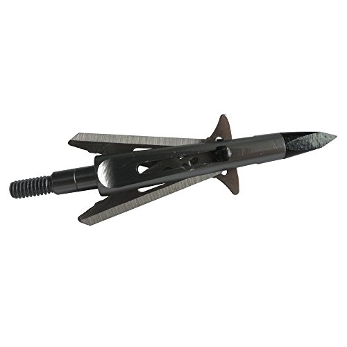 Zzuus 3Pcs/6Pcs/12Pcs Killzone Broadheads 2-Blade 100Gr Arrowheads Recurve Compound Bow Hunting And Target (Silver, 6Pcs) #TOP5