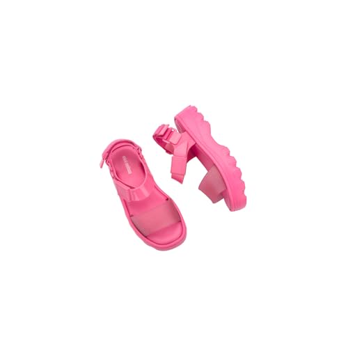 Image of mini melissa Kick Off Platform Sandals for Kids - Chunky Platform Jelly Sandals for Girls, Kids Summer Shoes, Girls Sandals