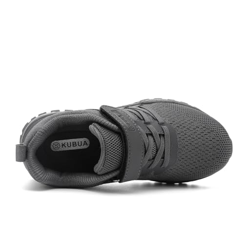 Image of KUBUA Kids Sneakers Lightweight Boys Girls Tennis Shoes | Breathable, Comfortable, Non Slip, Easy to Put On, Running, Walking, Gym, School, Daily Play, Toddler