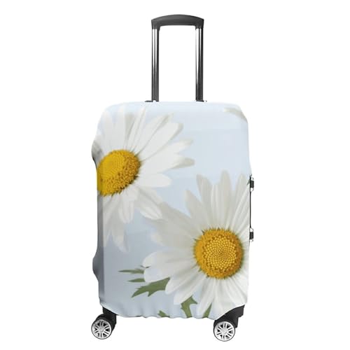 Daisy Printed Luggage Cover Protector, Fits 18-32 Inch Luggage