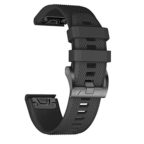 Bracelet montre Garmin Fenix 7X 6X Pro 5X 3HR silicone interchangeable