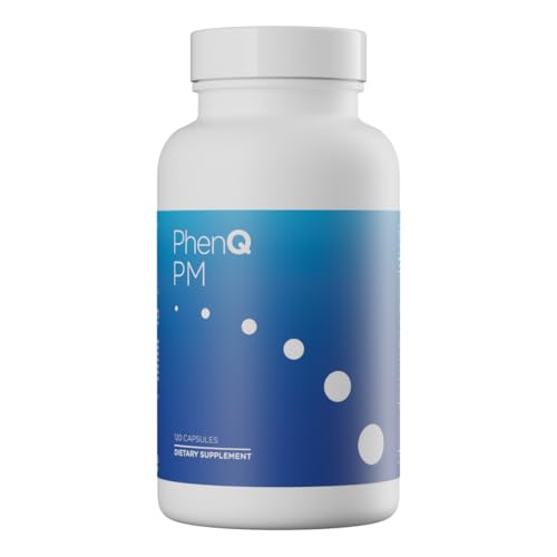PhenQ PM Nighttime Fat Burner Advanced Slimming Weight Loss Pills for Overnight Metabolism Boost Appetite Suppression & Sleep Support Natural Fat Burner for Men & Women 60 Capsules