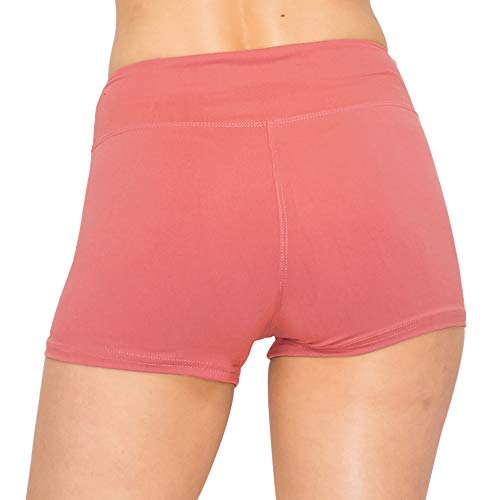 Image of ALWAYS Yoga Shorts for Women - High Waisted Workout Biker Shorts for Yoga, Running & Under Dress Anti-Chafing Comfort