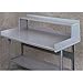 Shelf Riser, 72 W x 10-1/2 D x 18 H, Gray R-107218