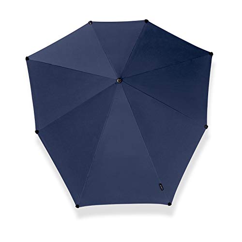 Senz Original Large Stick Paraplu Midnight Blue l'excellence du design aérodynamique - 2