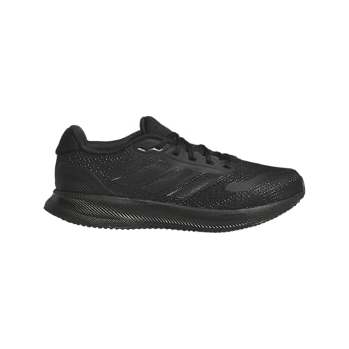 Image of adidas Mens Runfalcon 5 Wide Running Sneakers Shoes - Black