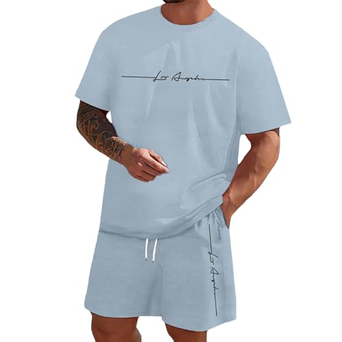 Tenue de loisirs streetwear bleu taille L pour vos vacances et sorties urbaines