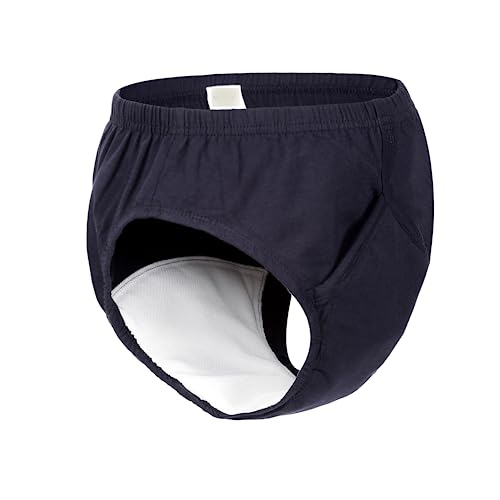 Image of MAGICMOON Reusable adult diaper, Washable adult diapers, Incontinence Protective Underwear for men, Bedwetting Brief For Men, Leak Proof (Y) Shape (L)