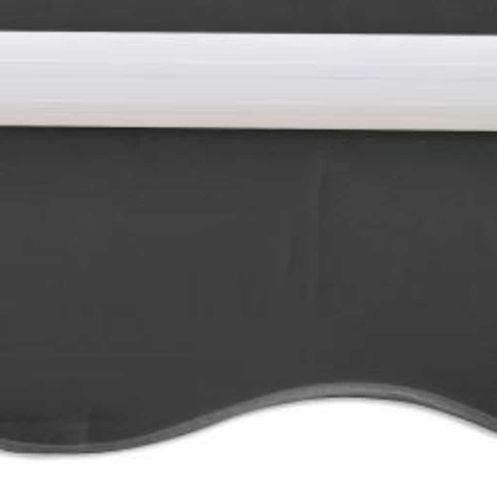 Markise, klappbar, motorisiert, 600 cm, Anthrazit