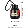 Amazon.com: Portable Keychain Protein Powder 200ml 60g Powder Container ...