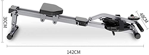 Image of Equipment Home Gym Aoligei Rowing Machines for Home Use Indoor Rower Foldable Rowing Machine Fitness Equipment Adjustable 12 Stage Hd Data D