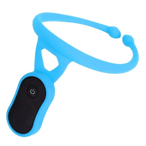 Entrenador de postura inteligente con vibración ligera y función de memoria automática para trabajo y estudio, hecho con materiales premium, se ajusta a la curva del cuerpo humano para varios escenarios (Azul con vibración) miniatura 1