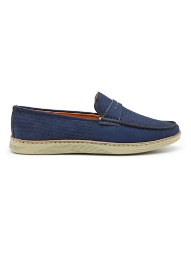Image of Men's Denim Causal Loafers | Premium Breathable Upper | Driving Loafers | Lighweight Slip-On's | Soft Cushioned Insole | Super Flexible, Comfortable for Men