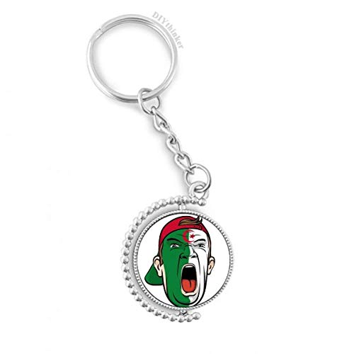 Porte-clé algérie maquillage du visage idée cadeau originale pour vos proches