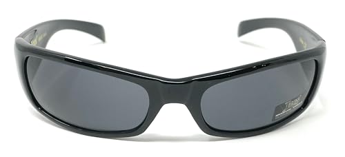 Locs All Black Cholo Biker Extra Narrow Lens Rectangular Sunglasses2