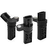 Camshaft Crankshaft Position Sensor Set of 3 Compatible with Nissan 350Z Altima Frontier Maxima Murano NV1500 NV2500 Pathfinder Quest Xterra Infiniti Replaces 23731-AL61A, 237316J90B, 23731-AL61C