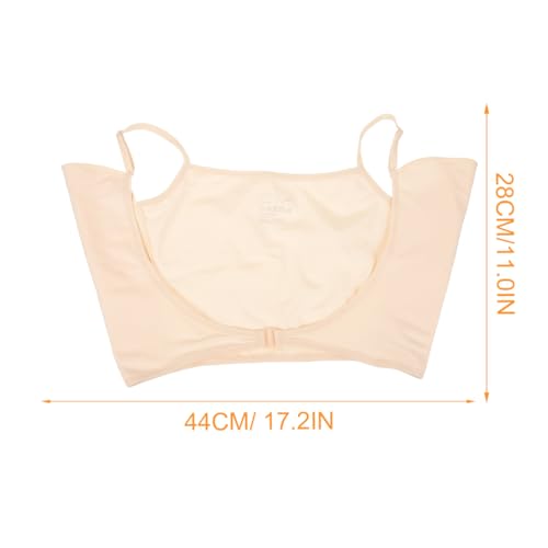Image of Healeved 2PCS Underarm Sweat Vests Breathable Armpit Sweat Proof Shirts Armpit Pads Reusable Guard proof Undershirts Women Dress Shields for Underarm