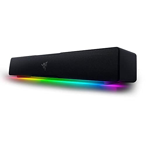 Razer Leviathan V2 X Compact PC Soundbar with RGB, Bluetooth 5.0, and USB-C – For PC, Laptop, Smartphones, Tablets, and Nintendo Switch