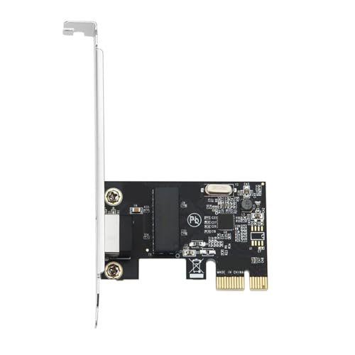 QINGFAN Tarjeta de Red Gigabit Ethernet PCIE 10/100/1000Mbps con Adaptador RJ45 para Escritorio RTL8111E miniatura 6