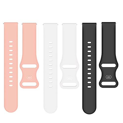 Compatible for 3Plus Vibe Plus Band, Lamshaw New Soft Silicone Sport Replacement Straps 2023 Compatible for 3Plus Vibe PlusVibe +Vibe LiteVibe ProVibe+ Gen 2Vibe Plus Gen 2 Smartwatch (3
