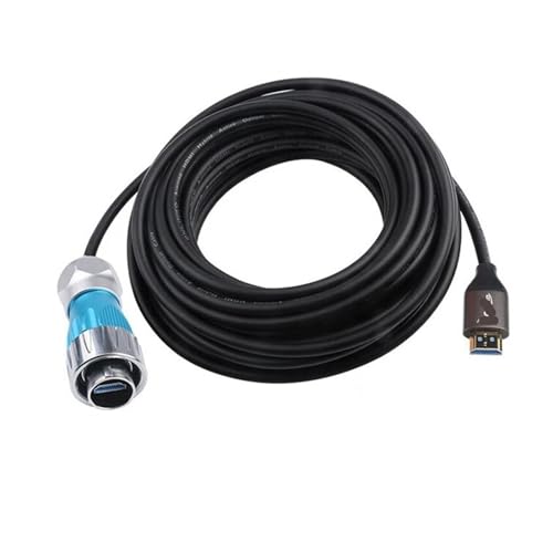 Connecteur circulaire HDMI 2.0 étanche en métal : stop aux infiltrations d'eau en extérieur