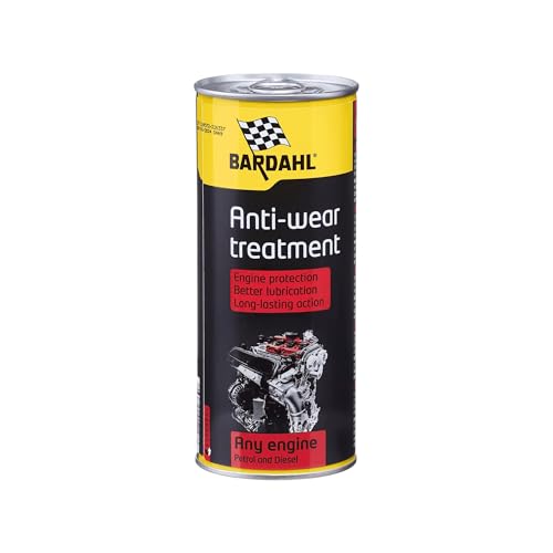 Aditivo para el Aceite de Motor - Contribuye a Reducir el Consumo de Carburante - Tratamiento de Larga Duración - 400 ml - Anti Desgaste, Anti Fricción y Anti Corrosión - Bardahl