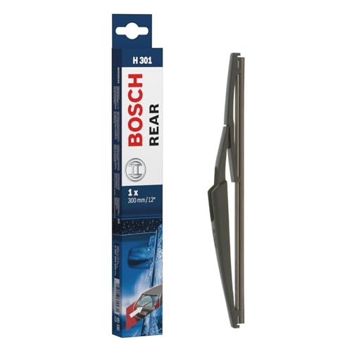 Bosch Rear H 301 - Excellent Nettoyage - Balai d'essuie-glace de Remplacement pour Pare-Brise Arrière - Vendu à l'unité, 300mm