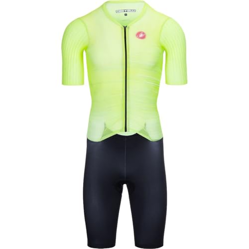 CASTELLI PR Speed Suit - Men's, Electric Lime, S