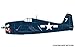 Airfix Grumman F6F-5 Hellcat 1:24 WWII Military Aviation Plastic Model Kit A19004, Unpainted