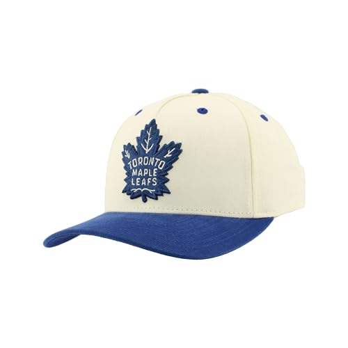 Toronto Maple Leafs NHL Officially Licensed Adjustable Snapback Hat Marquee Ivory