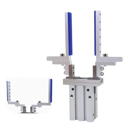 1pcs MHZL2-16D Adjustable Positioning Finger Cylinder Parallel Clamp Manipulator Extended Opening Clamp(Fixture)