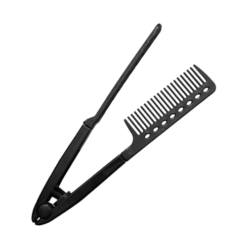 Peine alisador para mujer | Peine alisador de pelo largo y corto tipo V - Equipo de peluquería antideslizante para mujeres y niñas, hogar, salón, hotel, dormitorio, viajes de negocios Peine alisador para mujer | Peine alisador de pelo largo y corto tipo V - Equipo de peluquería antideslizante para mujeres y niñas, hogar, salón, hotel, dormitorio, viajes de negocios