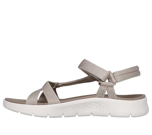Image of SKECHERS Women's GO Walk Flex Sandal - Illuminate Hands Free Slip-ins Fisherman