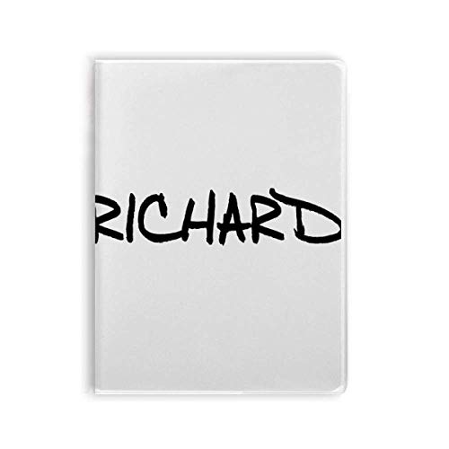 Carnet anglais Richard cahier écriture couverture souple
