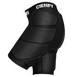 Cienfy Short de Protection rembourré en EVA pour Le Snowboard, Le Patinage et Le Ski, Pro...