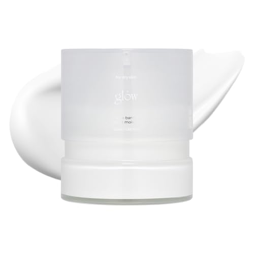 glow aloe barrier support moisturizer face moisturizer korean skin care soothing & hydrating fortified with ceramidenp and niacinamide enriched with aloevera leaf water 1.69floz