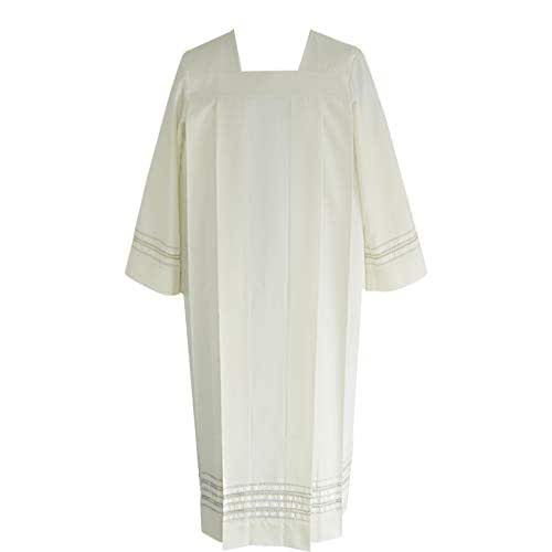 Traditional Priest Alb with pleats, Albs for Priest, Catholic Alb, Liturgical Albs