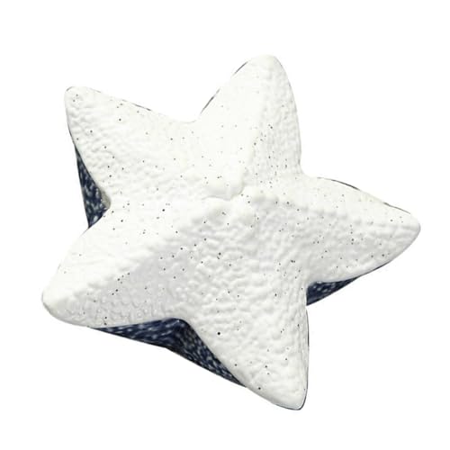 CONGARTENO Coffret À Bijoux Inspiré De Locéan Avec Couvercle En Céramique Élégant Pour La Décoration De Bureau Rangement De Bijoux Pour Les Voyages Et La Maison