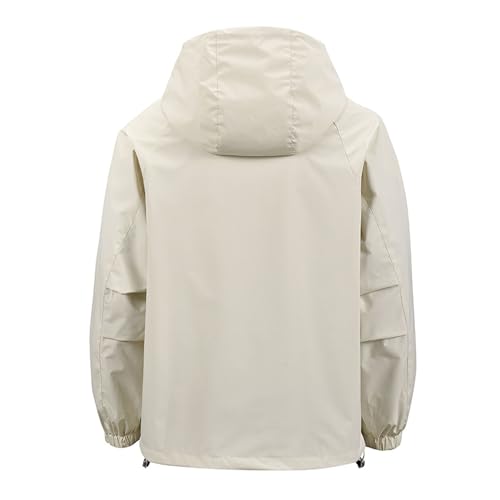 Veste imperméable coupe-vent 2026 de randonnée avec pull à capuche léger