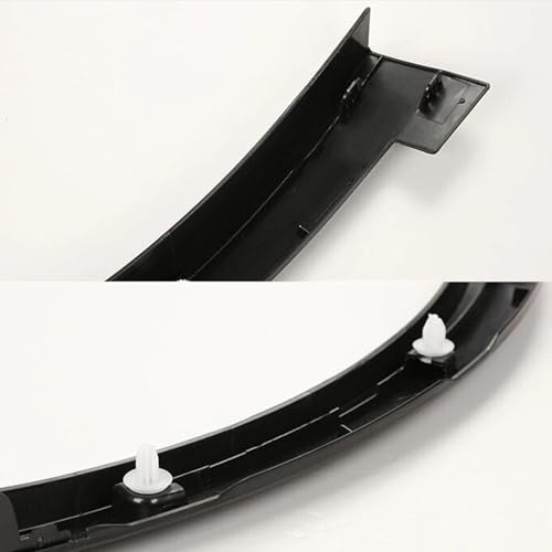 Guardabarros de arco de rueda para Tesla Model X con ajuste preciso en plástico ABS 4