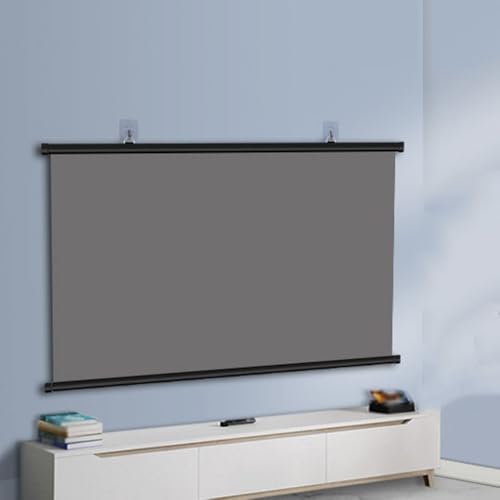Pantalla de proyección anti luz 60 pulg manual 16:9