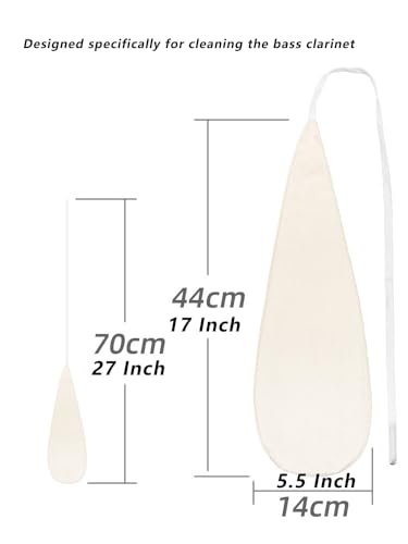 Image of Clarinet Care Cleaning Cloth, man-made chamois (Clarinet-beige)
