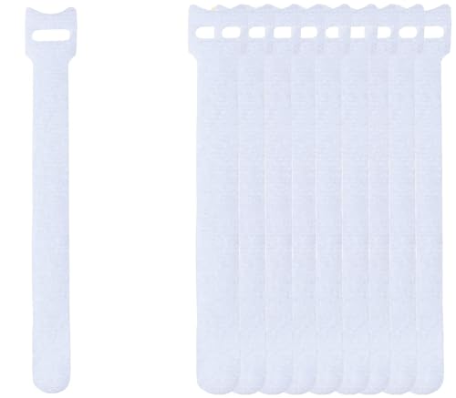 California Jos 60 Pcs 6 Inches Reusable Cable Ties, Wire Ties, Cord Organizer, Cable Organizer, Adjustable Cable Management thumb #1