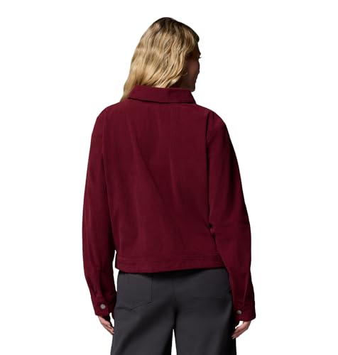 Columbia Women's Blue Point Creek Short Corduroy Shirt Jacket2