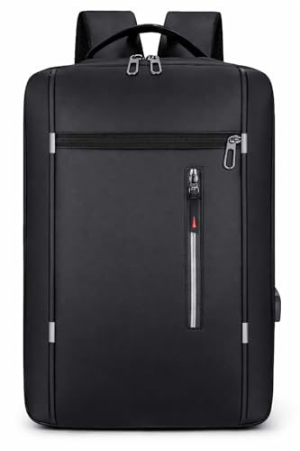 Image of Spiffy 15.6 Inch Laptop Bag for Man & Woman, Office Backpack Bag For Man With USB Charging Port, Water Repellent Messenger Laptop Bag for Men and Women